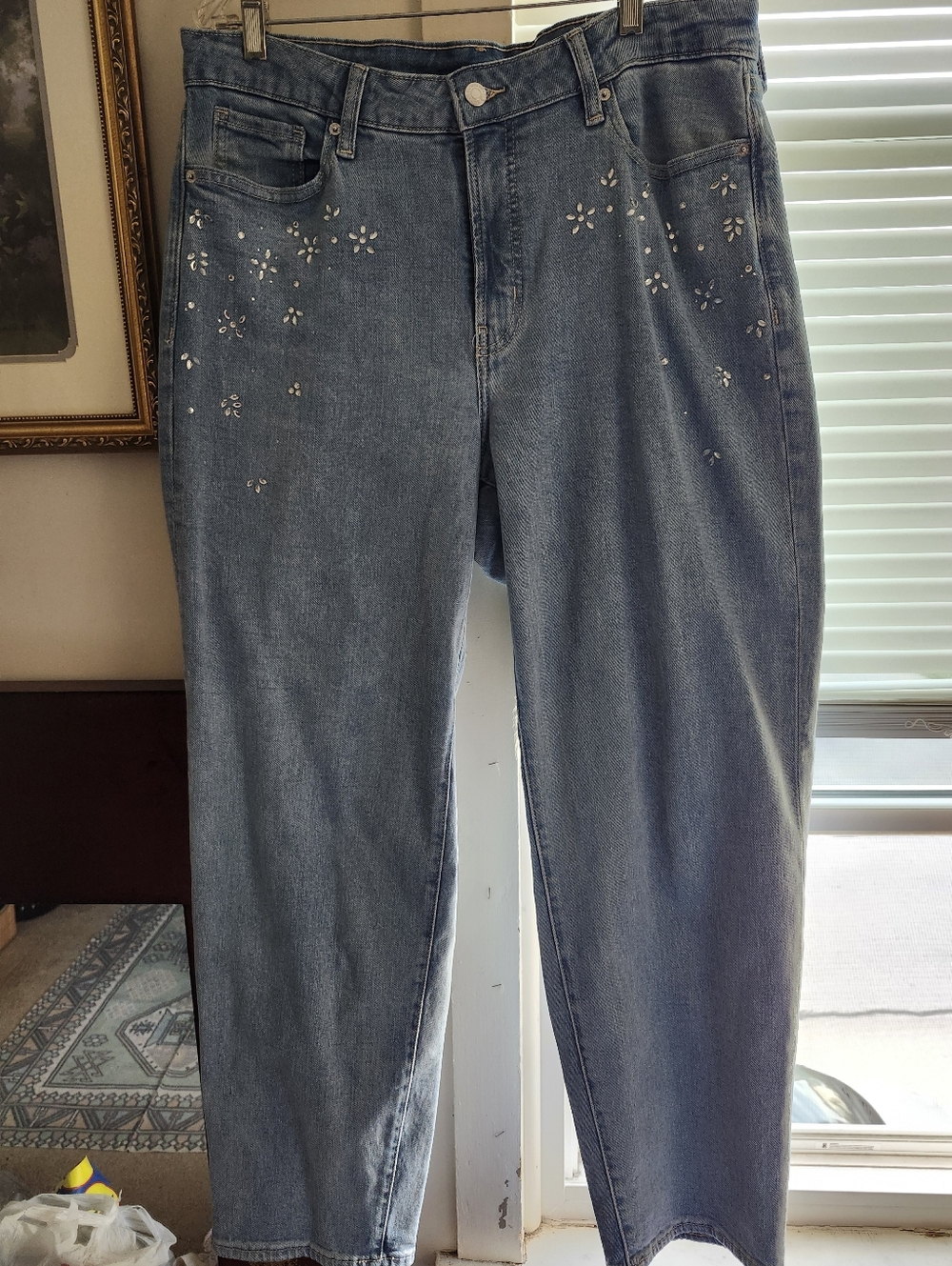 Old Navy Women's O.G. Loose Jeans in Blue - Size 14